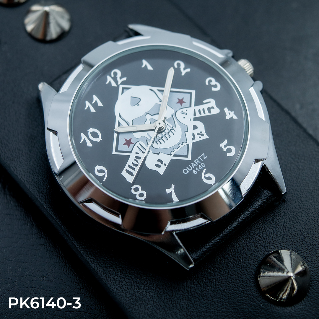 Miniatura 3 de PK6140-3 RELOJ TACHES CUERO UNISEX